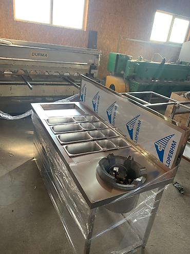 Печи, плиты: Горелка для вока со столом — 8