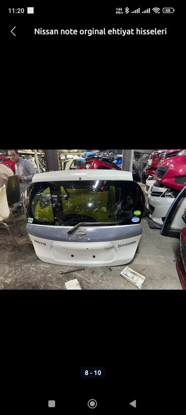 Faralar: Komplekt, Yaxın və uzaq vuran işıqlar Nissan, 2017 il, Orijinal, Yaponiya, İşlənmiş — 9