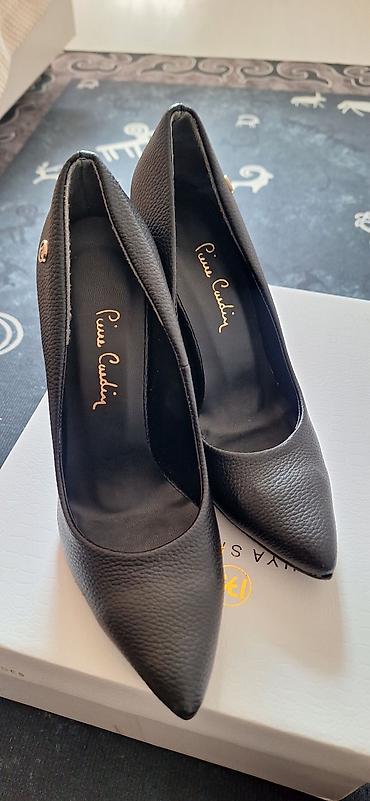Туфли: Классические женские туфли-лодочки Pierre Cardin - Цвет: черный - — 3