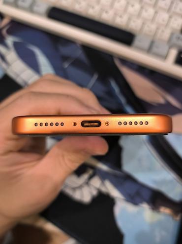 iphone se 2: IPhone 17 Pro Max, Б/у, 256 ГБ, Оранжевый, Кабель, 96 % — 7