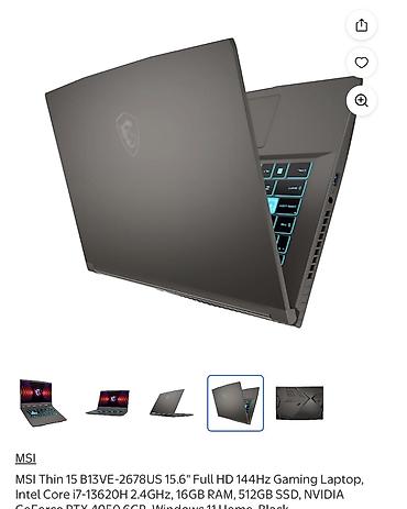 Ноутбуки и аксессуары: Игровой, Новый, Intel Core i7, ОЗУ, RAM: 16 ГБ — 4