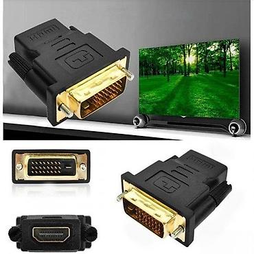 Adapteri i punjači za laptop: DVI NA HDMI ADAPTER (DVI-D 24+1PIN MUŠKI NA HDMI ŽENSKI) | Filip - — 5