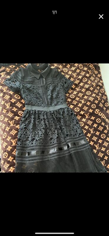 küpür donlar: Коктейльное платье, Миди, L (EU 40)