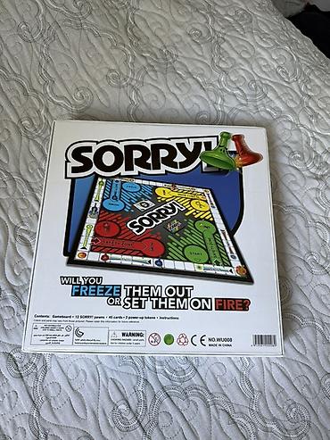 İdman və hobbi: SORRY! stolüstü oyun - Orijinal ingilis dilli versiya, “Fire & — 2
