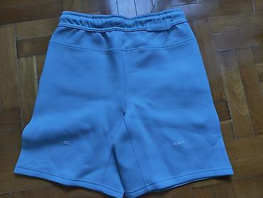 svetleće pidžame: Nike NOCTA muške šorts pantalone – svetloplava boja - Model: Nike x — 2