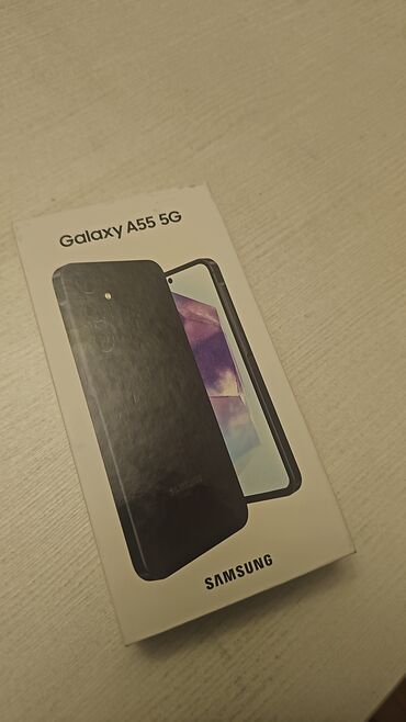 100 manatliq telefonlar samsung: Samsung Galaxy A55, 256 GB, rəng - Qara, Barmaq izi, İki sim kartlı, Sənədlərlə