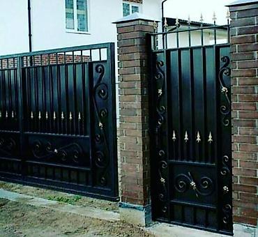 Откатные ворота: Ворота на заказ, Ворота в Бишкеке — 29