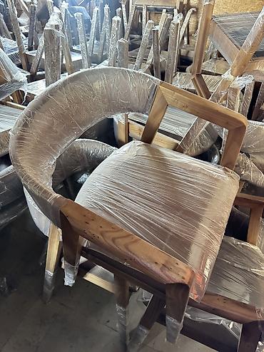 эшик уй: Кресло из натурального Кара Жыгача. - Каркас: массив дерева — 3