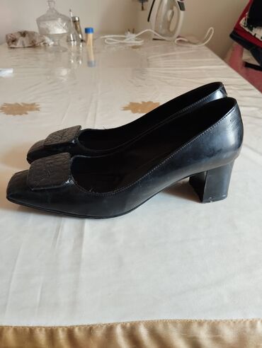 Tuflilər: Tuflilər, Ölçü: 38, rəng - Qara, İşlənmiş — 3