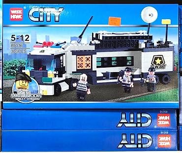 oyuncaklar: 🚓🚁 Çoxfunksiyalı Polis, Helikopterli Tır və Transformator — 1