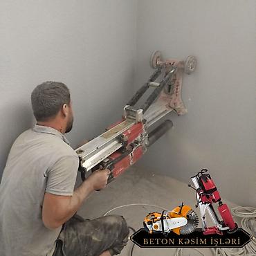 soyuq asfalt: Beton kəsmə beton deşmə xidməti Karot - HILTI DD 200 / 350 ilə 25 ° — 6