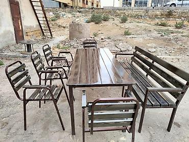 Bağ, çöl masa və oturacaq dəstləri: Stol stul destleri 1 eded stul 25 azn. ✅ 4 neferlik dest 220 azn ✅ 6 -da lalafo.az — 7 Bağ, çöl masa və oturacaq dəstləri: Stol stul destleri 1 eded stul 25 azn. ✅ 4 neferlik dest 220 azn ✅ 6 — 7