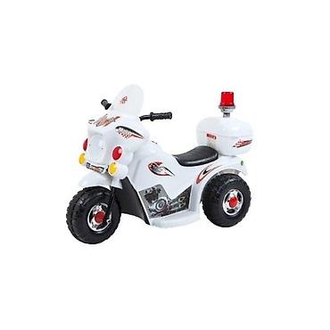nosiljke: MOTOR NA AKUMULATOR BELI 11/0999-1 Policijski mini motor za mališane — 1