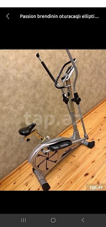 Спорт и отдых: Passion brendinin oturacaqlı elliptik trenajoru - 2‑i‑1 — 1