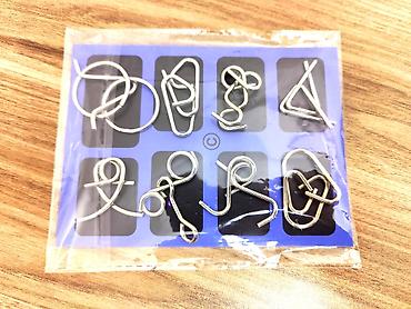 tapmaca oyuncaqlar: Məhsul: Challenge Metal Puzzles – metal məntiq tapmacaları dəsti — 7
