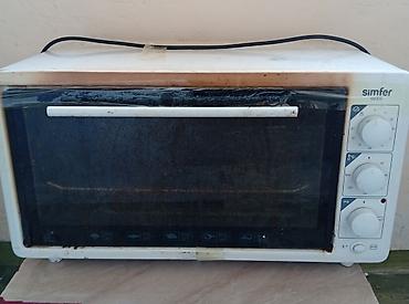 Duxovkalar: Duxovka Simfer, Elektrik, rəng - Ağ, Ayrıca dayanan, İşlənmiş — 1