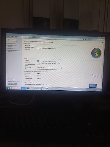a4 paçka: Acer stolüstü kompüter seti Monitor: Acer LCD (təxminən 19"), parlaq — 2