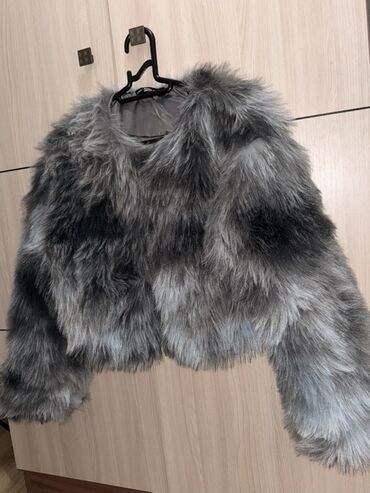 kürkler: Kürk, One size, rəng - Boz