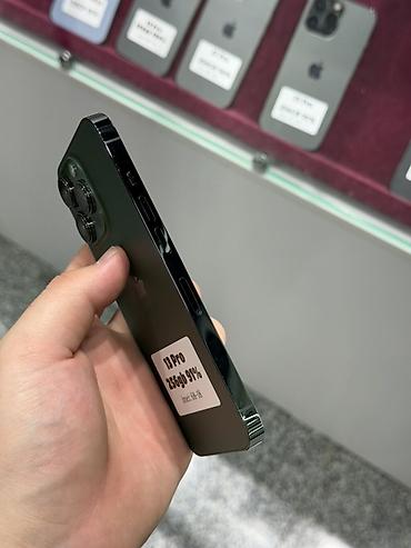 чехол редми 13 с: IPhone 13 Pro, Б/у, 256 ГБ, Alpine Green, Защитное стекло, Чехол, Кабель, В рассрочку, 91 % — 3
