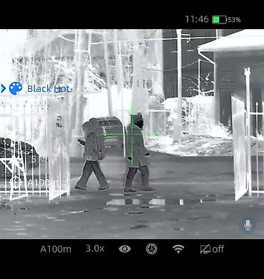 Оптические прицелы: Тепловизионный прицел TR650L Премиальный тепловизионный прицел — 9