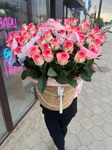 цветы розы акции: 🌸 Свежие цветы 24/7 с доставкой по Бишкеку! Букеты, корзины — 6