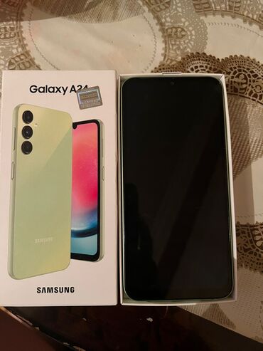 a24 kabro: Samsung Galaxy A24 4G, 128 GB, rəng - Yaşıl