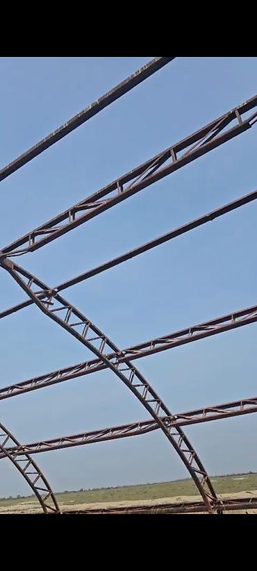 metal ferma: Satılır: Metal ferma konstruksiyası - Tağvari (qövs) tipli metal — 3