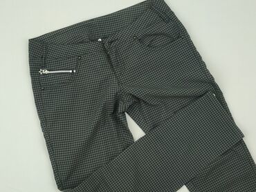 kurtka zimowa elisabetta franchi: Material trousers for women, size XL (EU 42)