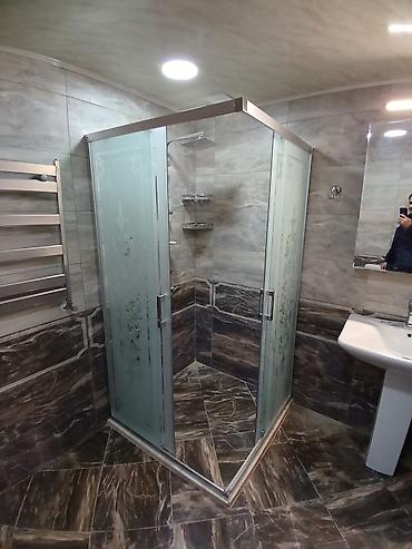 Duş kabinaları, arakəsmələr: Yeni Arakəsmə, Künc üçün, Pulsuz çatdırılma — 6