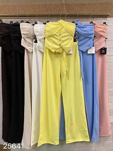 Kompleti: Damski set – elegantan top + pantalone, Emi Moda (Made in Italy) - — 10