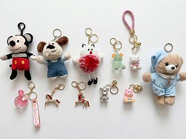 toxunma oyuncaq: Rəngli brelok və mini oyuncaq kolleksiyası 🏷Peluş olanlar 5 azn-dir — 1