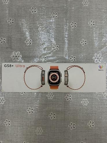zimmer pult: Məhsul: GS8+ Ultra Smart Watch Xüsusiyyətlər: - Toxunmaya həssas — 2