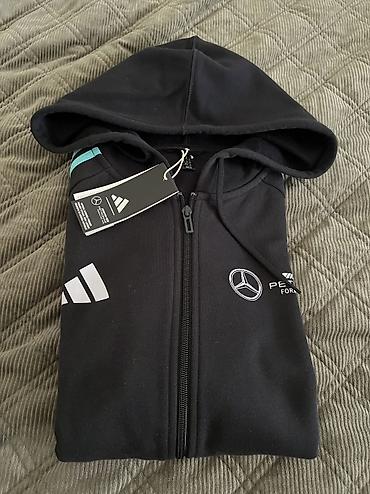 vikend torba: Adidas x Mercedes Benz AMG Petronas Formula One Team DNA Mens Hoodie — 9