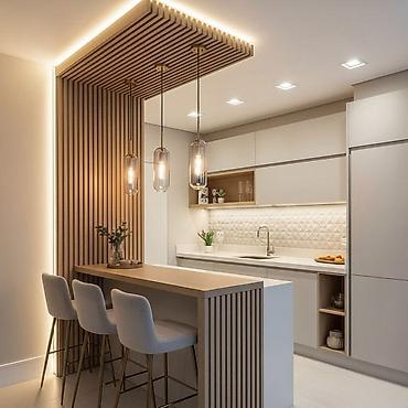 silver kitchen: Кухня от 9 000 сом/м² | 3D проект бесплатно Премиальная мебель от — 1