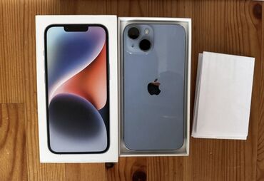 айфон 14 256 гб цена бу: IPhone 14, Колдонулган, 128 ГБ, Көк, Куту, Кабель, 85 %