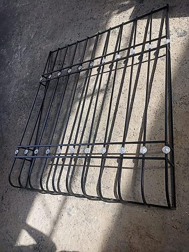 balon boya: Dəmir pəncərə/balkon barmaqlığı - Material: qalın divarlı, qaynaqla — 1