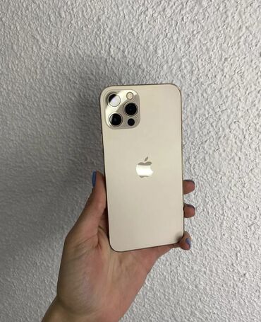 iphone 12 128gb: IPhone 12 Pro, Б/у, 128 ГБ, Золотой, Зарядное устройство, Защитное стекло, Кабель, 85 %