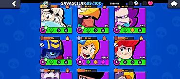 Digər: Brawl Stars hesabı – “Ken Kaneki” - Kupa: 24,570 (ən yüksək: 24,571) — 14