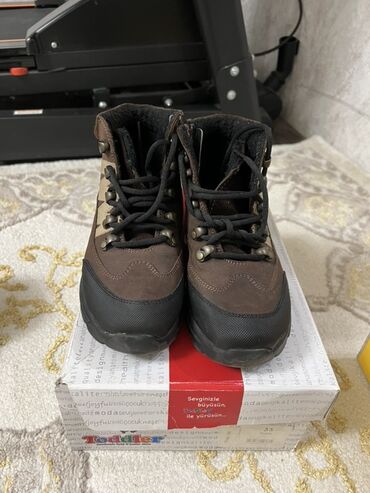 сапоги зимние женские натуральная кожа натуральный мех распродажа: Детские зимние ботинки Toddler - Размер: 33 (указан на коробке) -