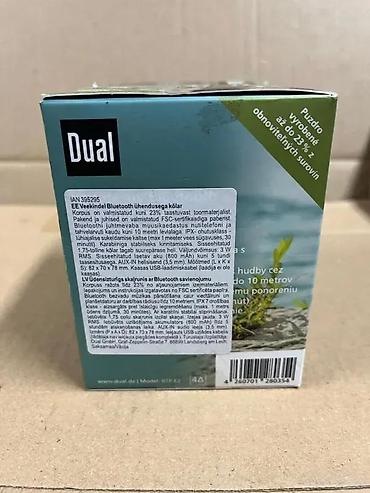 bes audio bw350: Dual vodootporni Bluetooth zvučnik od obnovljivih materijala - — 3