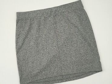 szara skórzane spódnice: Skirt, H&M, M (EU 38), condition - Perfect