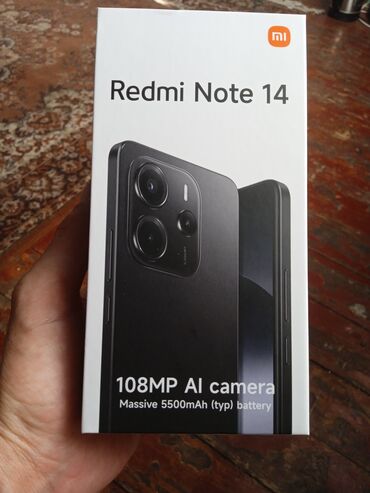 мышка для компьютера беспроводная: Redmi, Redmi Note 14, түсү - Кара