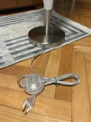 Stilske lampe: Podna lampa Tulip – bela, EU utikač, 1x E27 - Dizajn inspirisan — 24