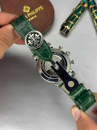 Aksesuarlar: Yeni, Qol saatı, Patek Phillipe, rəng - Yaşıl — 7