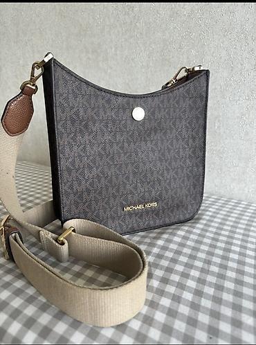 Сумка Michael Kors Jet Set с монограммой MK Оригинал💥 - Формат