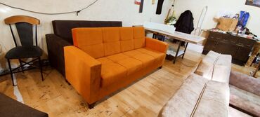 маленький диван: Диван, Новый, Раскладной, С подъемным механизмом, Ткань, Доставка в районы