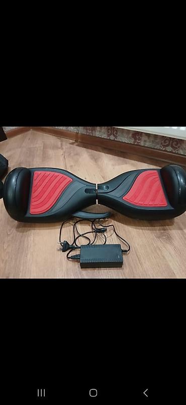 ağırlıq daşı: Elektrikli hoverboard (segway) – qırmızı-qara rəng. - İki təkərli — 1