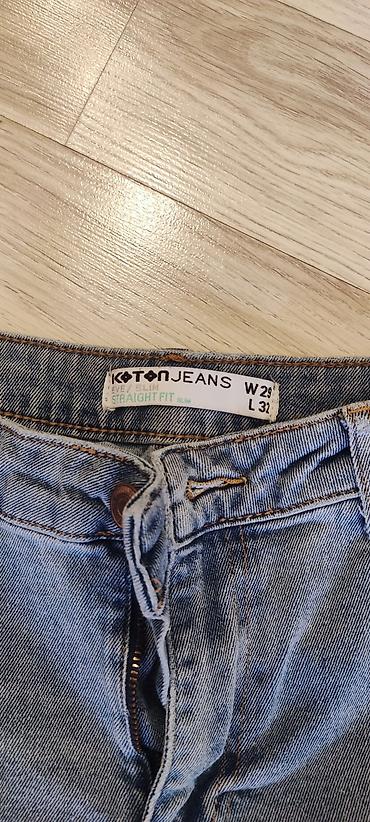 Kişi geyimləri: Koton jeans kişi üçün şalvar, yeni kimi. Джинсы Koton — 3