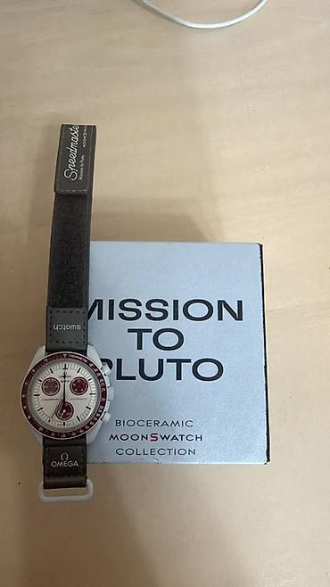 casio original: OMEGA x Swatch Speedmaster MoonSwatch “Mission to Pluto” - Модель из — 4