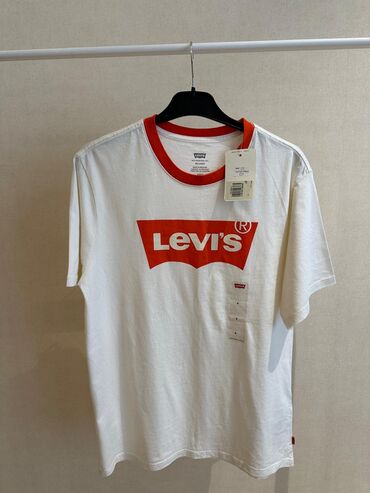 ağ futbolka: Футболка LeviS, S (EU 36), цвет - Белый